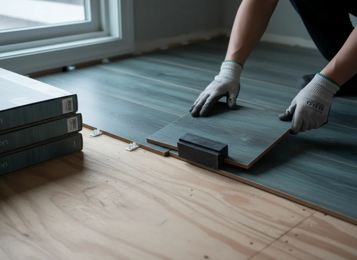 Luxury Vinyl Plank Installation company in Ivanhoe, CA